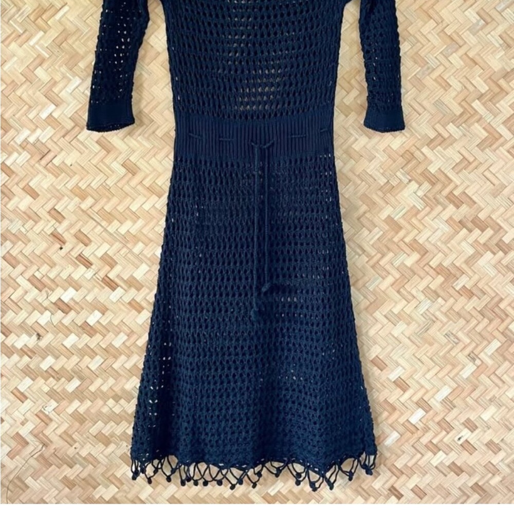 Zimmerman Crochet Midi Dress - Picture 2 of 4